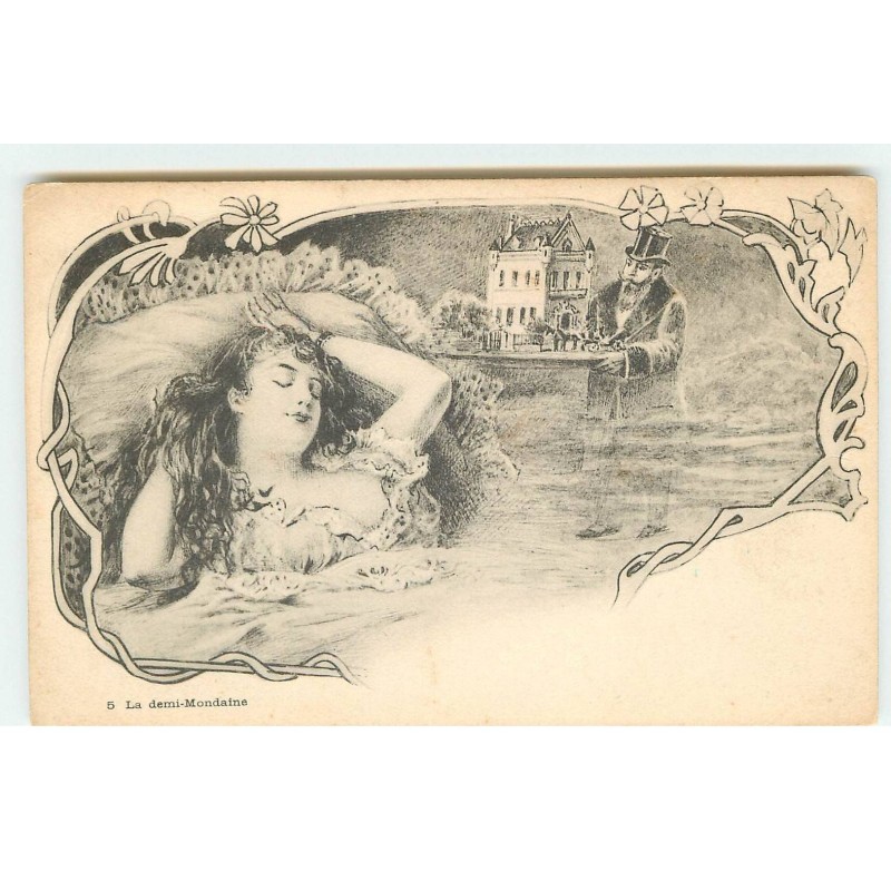 n°17321 - La Demi-Mondaine dormant - Prostitution