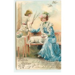 n°17332 - Carte Gaufrée -...