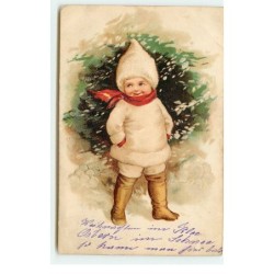 n°17345 - Carte Gaufrée -...