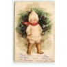 n°17345 - Carte Gaufrée - Clapsaddle - Enfant sous la neige
