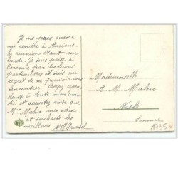 n°1735 - Bonne Année - Enfants et chien chantant