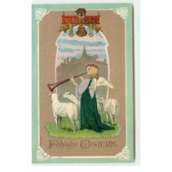n°17374 - Carte Gaufrée -...