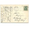 n°17384 - Carte Gaufrée - Fröhliche Pfingsten - Fillette portant un panier rempli de fleurs
