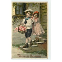 n°17385 - Carte Gaufrée -...