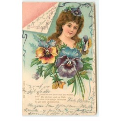 n°17399 - Carte Gaufrée -...