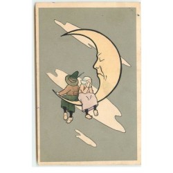 n°17400 - Couple dos à dos...