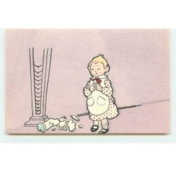 n°17419 - Fillette près...