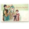 n°10687 - Carte Fantaisie - Glückliches Neujahr - 1 Januar - Enfants