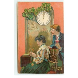 n°17437 - Carte Gaufrée -...