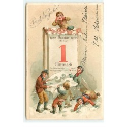 n°17444 - Carte Gaufrée -...