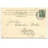 n°17444 - Carte Gaufrée - Garçons autour d'un éphéméride