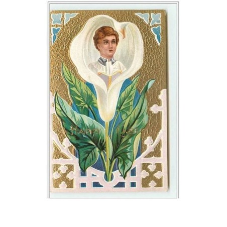 n°1069 - Carte Gaufrée - Happy Easter