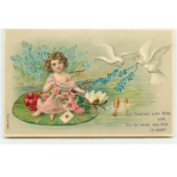 n°17488 - Carte Gaufrée -...
