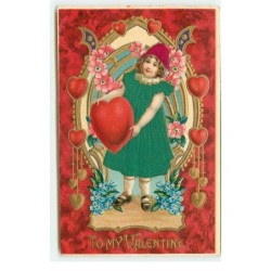 n°17491 - Carte Gaufrée -...