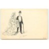 n°17514 - F. Chamouin - Couple en tenue de soirée