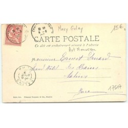 n°17517 - Mary Golay - Jeune Femme - Art Nouveau - Iris