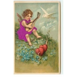 n°17576 - Carte Gaufrée -...