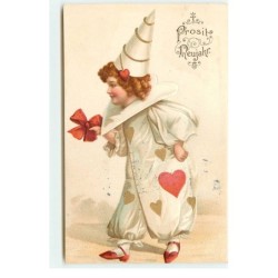 n°17579 - Carte Gaufrée -...