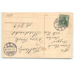 n°17591 - Carte Gaufrée - Prosit Neujahr - Enfants avec des billets de banque
