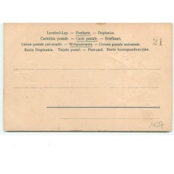 n°10697 - Carte Fantaisie Gaufrée - Doux Souvenir - Lutin, nain - Lapin