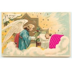 n°17615 - Carte Gaufrée -...