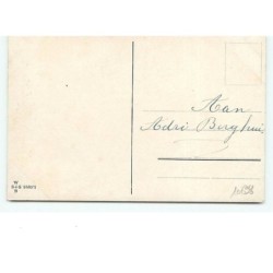 n°10698 - Carte Fantaisie - Hartelijk Gefeliciteerd - Lutin, nain avec un oeillet géant