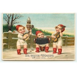 n°17633 - Carte Gaufrée -...