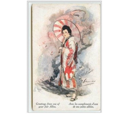 n°1764 - Avec les compliments d'une de vos jolies alliés - Guerre russo japonaise