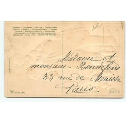 n°17646 - Carte Gaufrée - Flatscher - Homme jouant avec des bébés