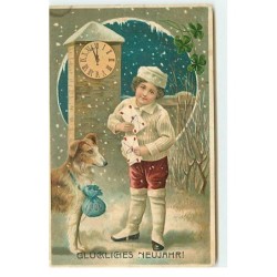 n°17682 - Carte Gaufrée -...