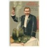 n°17687 - Prosit Neujahr - Homme buvant du vin chaud