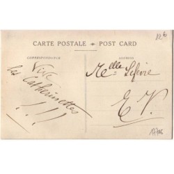 n°17706 - Vive Ste Catherine - Jeune femme avec un chapeau avec des paillettes