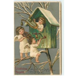 n°17735 - Carte Gaufrée -...