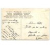 n°17740 - Carte Gaufrée avec paillettes - 1er Avril - Fillette portant un panier rempli de roses