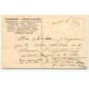 n°17742 - Carte Gaufrée - Deux jeunes femmes au bras d'un jeune homme