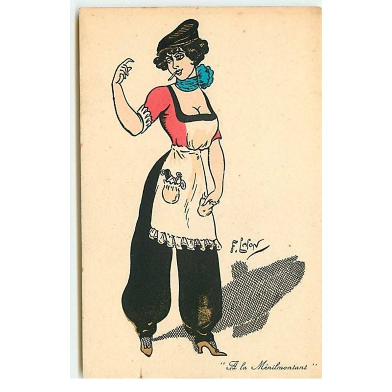 n°17765 - F. Lafon - A la Ménilmontant