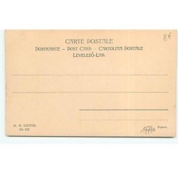 n°17770 - MM Vienne n°222 - Chiens de chasse autour de chevaux buvant