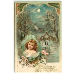 n°17782 - Carte Gaufrée -...