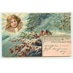 n°17785 - Carte Gaufrée -...