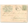 n°17795 - Carte Gaufrée - Mouton regardant deux chiots