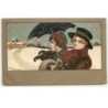 n°17813 - Ethel Parkinson - MM Vienne n°191 - Couple se protégeant sous un parapluie