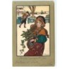 n°17823 - Ethel Parkinson - Jeunes gens dans un jardin enneigé
