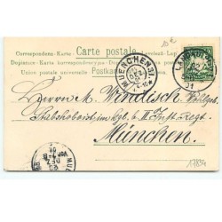 n°17834 - Fröhliche Weihnachten - Ange gardien au-dessus d'un village