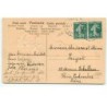 n°17844 - Carte Gaufrée - Enfants, voulant attraper une balle devant un teckel