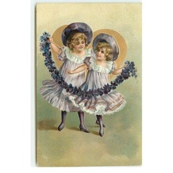 n°17848 - Carte Gaufrée -...