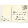 n°17848 - Carte Gaufrée - Deux fillettes jouant avec une guirlande de fleurs