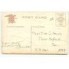 n°17862 - Carte Gaufrée - A Merry Chistmas - Père Noël entrant par une fenêtre, sans réveiller une fillette