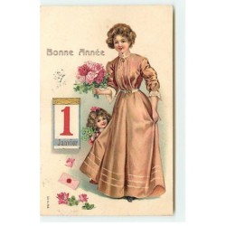 n°17873 - Carte Gaufrée -...