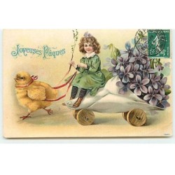 n°17881 - Carte Gaufrée -...
