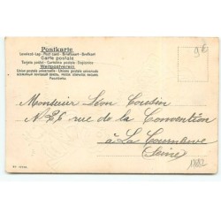 n°17882 - Joyeuses Pâques - Un poussin chantant la sérénade à un autre poussin